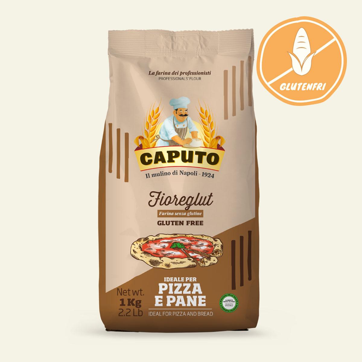 Pose med Caputo Fioreglut glutenfri melblanding på 1 kilo