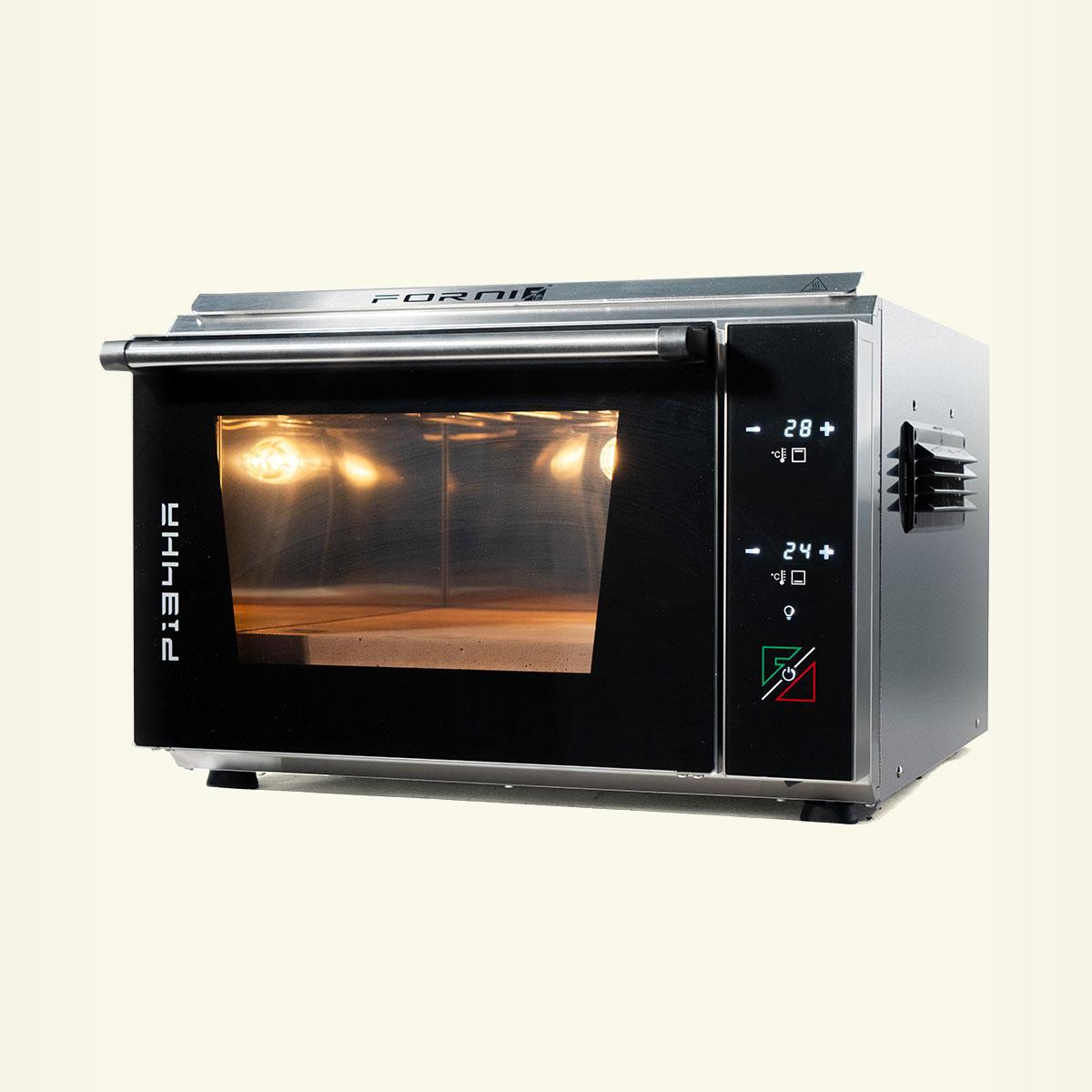 Effeuno P134HA 509 Pro elektrisk pizzaovn med højere ovnkammer og digitalt touchpanel