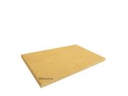Fredstone pizzasten i lys stenmateriale, set ovenfra