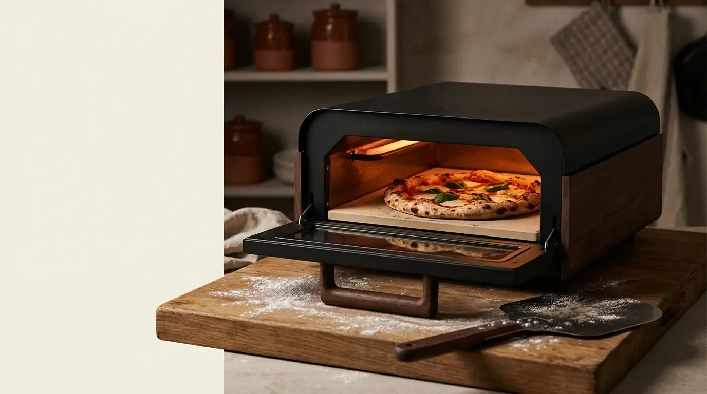 Elektrisk pizzaovn 2026 - guide og test
